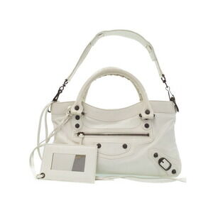 Balenciaga The First Leather Shoulder Bag